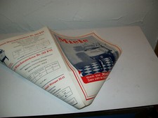 original Miele Waschmaschine Preisliste aus der Zeit nimm eine miele dir .. #33