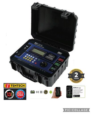 MEGABRAS  Digital Megohmmeter Advanced Insulation Testing Equipment MD-15KVR US