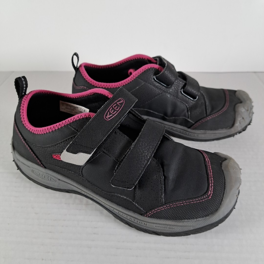 Sneakers Keen Speed Hound bambino grande ragazza 5 nero rosa scarpe ibride escursionismo outdoor