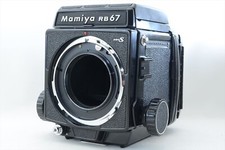  Mint Mamiya RB67 Pro S Film Camera Waist Level Finder 120 Back 6702 J1116