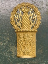 Antico , magnifico fregio epoca primo Impero in bronzo dorato al mercurio