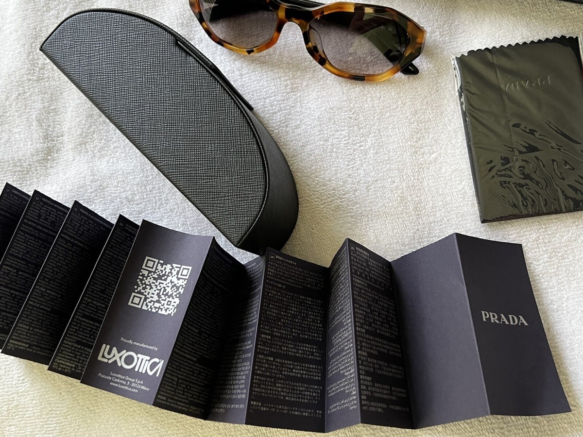 NEW Sunglasses Prada in original case and box Luxottica Made  display picture 1