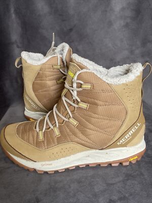 New Merrell Antora Sneaker Waterproof Hiking Shoes Lined Boots