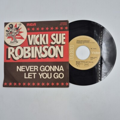45 giri Vicki Sue Robinson - Never Gonna Let You Go PB 10435 Funk Soul Disco