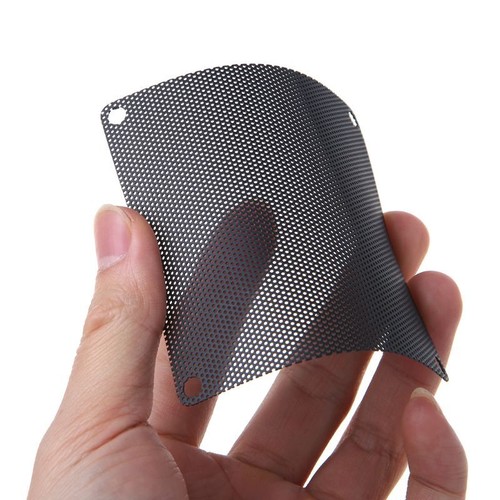 Black Computer Cooler Fan Dust Filter for Case Cover Dustproof Computer Mesh 80m - Afbeelding 6 van 8