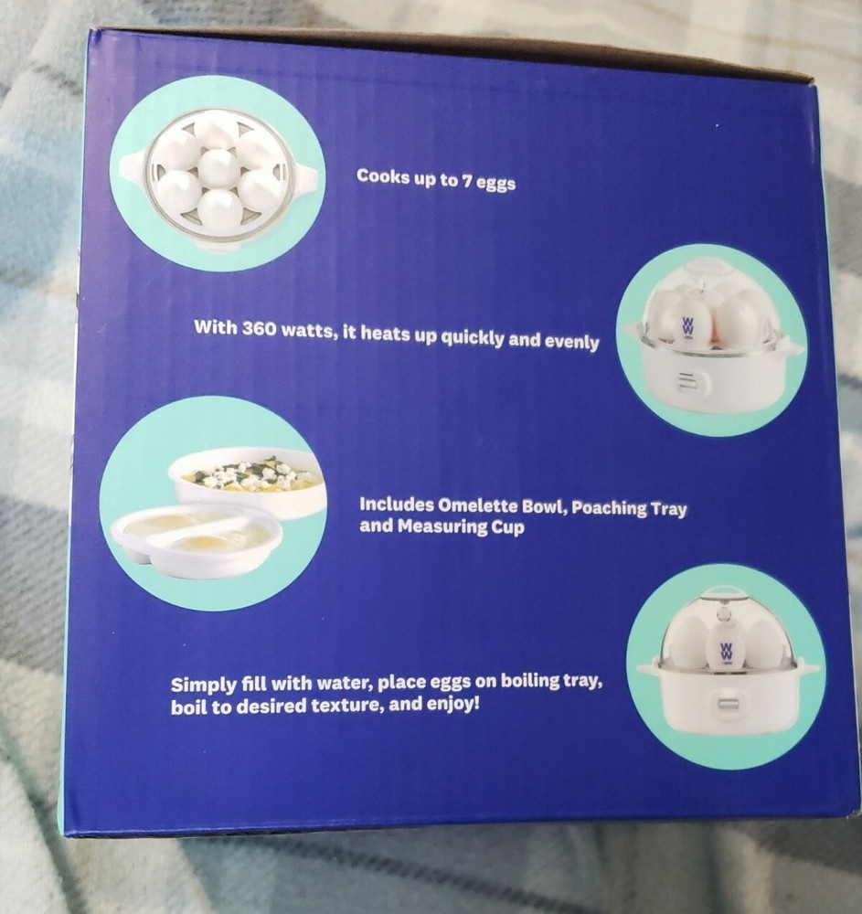 Dash Express 7-Egg Electric Cooker for Hard Boiled Poached Scrambled