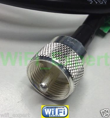 1-30 Feet RFC240UF Ultra Flex Antenna Jumper Extension Coax Cable PL259 SO239 MF - Image 1 of 4