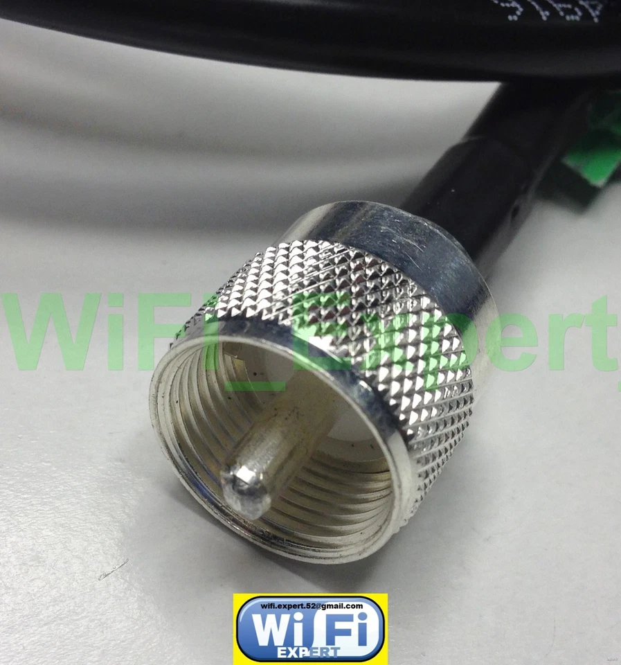 TIMES MICROWAVE ® 1-30 Feet LMR240UF Antenna Jumper Coax Cable PL259 SO239 M/F - Image 4 of 4