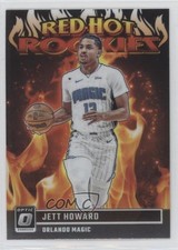 2023-24 Panini Donruss Optic Red Hot Rookies Jett Howard #12 12g7