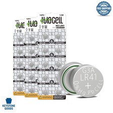 30 Pack LR41 AG3 Coin Cell Batteries for Watches, Clocks Electronics