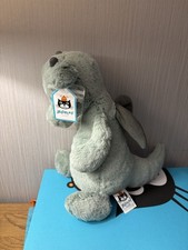 Jellycat Original Bashful Dragon BNWT ( Damaged) 100% Genuine All Codes On Photo