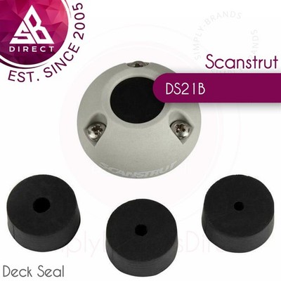 Scanstrut DS21B Deck Seal-Plastic (Anschlüsse Bis 21mm D / Kabel 9-14mm)
