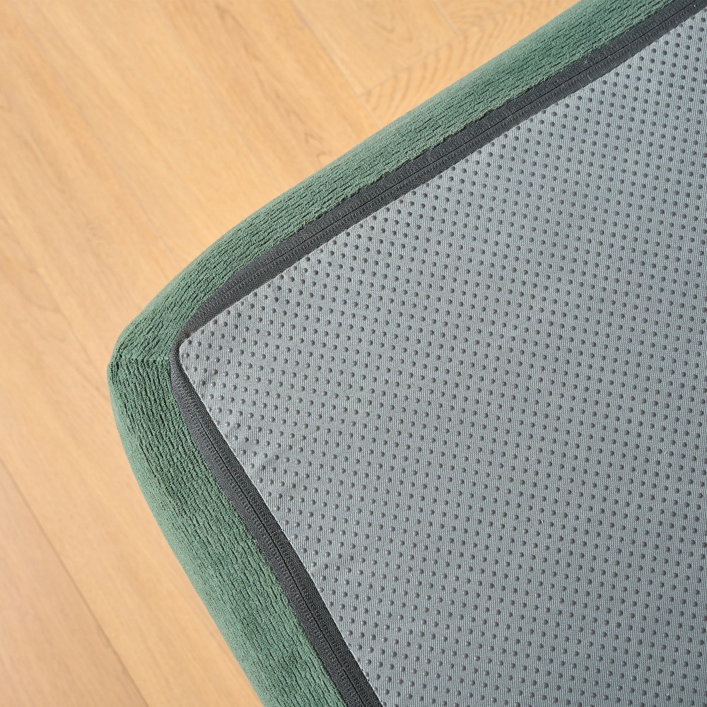 Green 106" Modular Sectional Sofa Sectional Couch Boneless Couch Compressed Sofa