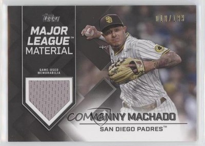 2022 Topps Series 1 Major League Material Black /199 Manny Machado #MLM-MMA o7m