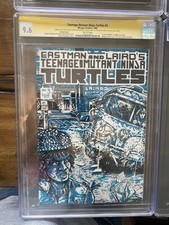 Teenage Mutant Ninja Turtles #3 1985 NYCC Variant Eastman Laird Auto CGC SS 9.6