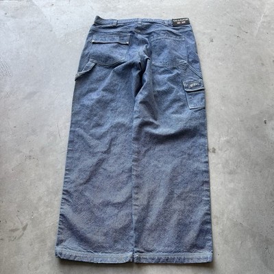 Vintage Ralph Lauren Denim Jeans Men 38x34 Blue Super Baggy Wide
