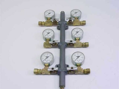 #ad Generic 0 30 PSI Six Outlet Manifold Low Pressure Inlet:1 4 NPT Outlet:1 8 NPT $22.11