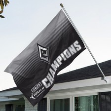 Las Vegas Aces 2025 WNBA Finals Champions 3D Double-side House Flag