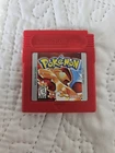 Pokémon Red Gameboy Cartridge Tested Working AUTHENTIC Nice Label