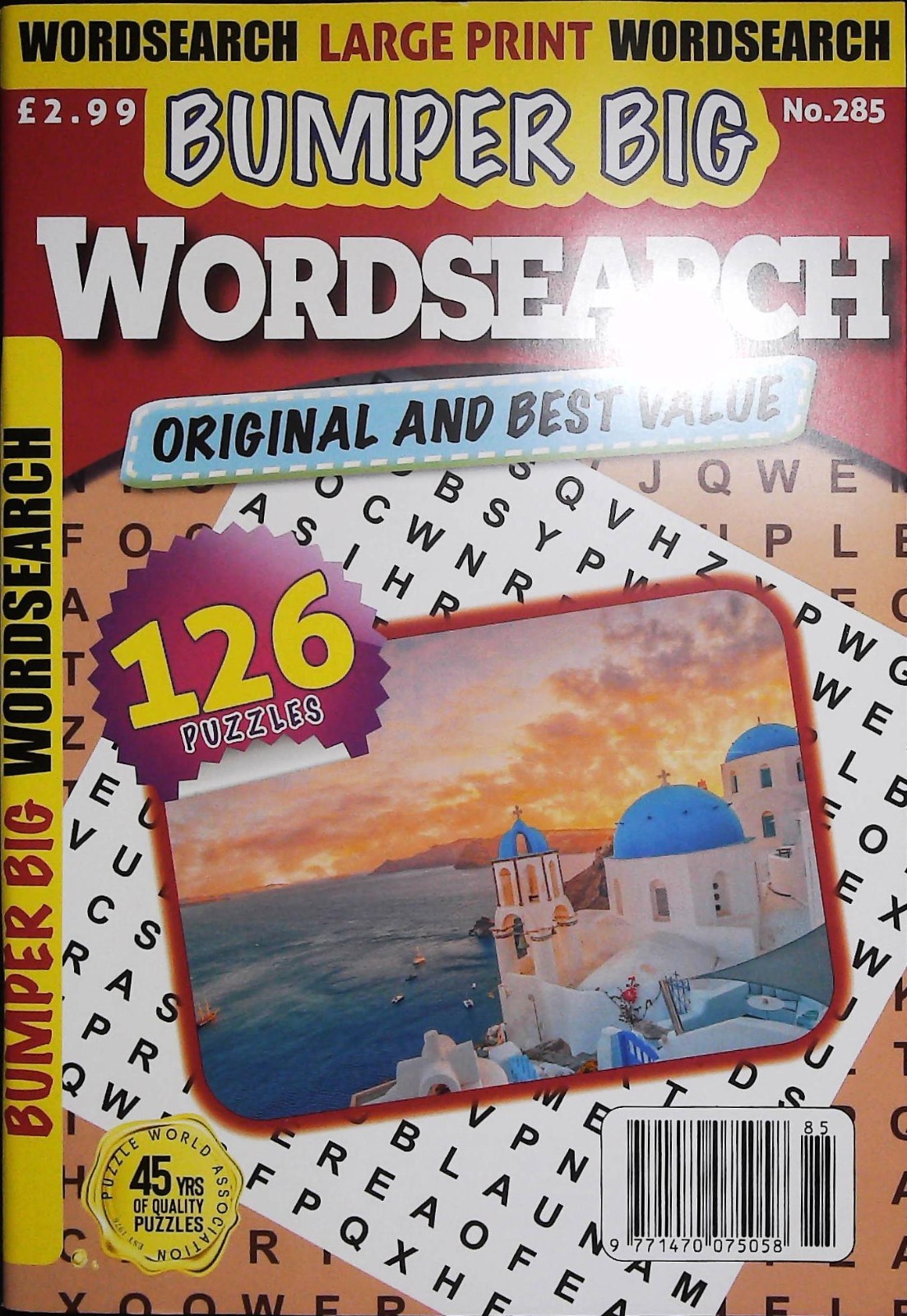 Wordsearch Book Bumper Big Wordsearch Magazine NEW issue 285