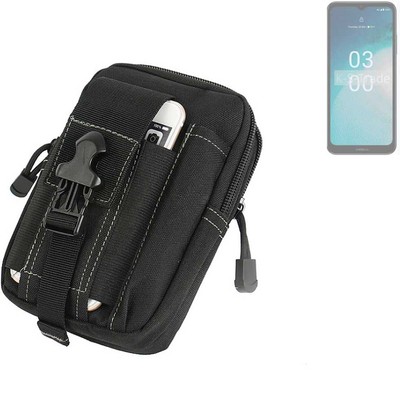 Holster für Nokia C300 Zusatzfächer Gürtel-Tasche Schutzhülle Tasche Sleeve 