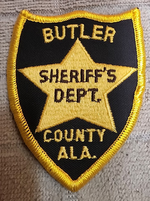 AL Butler County Alabama Sheriff's Department Patch(3.5in)
