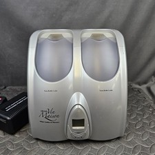 Hinari WC878 Twins Bottle Wine Cooler/Warmer Dual Countertop Chiller Silver