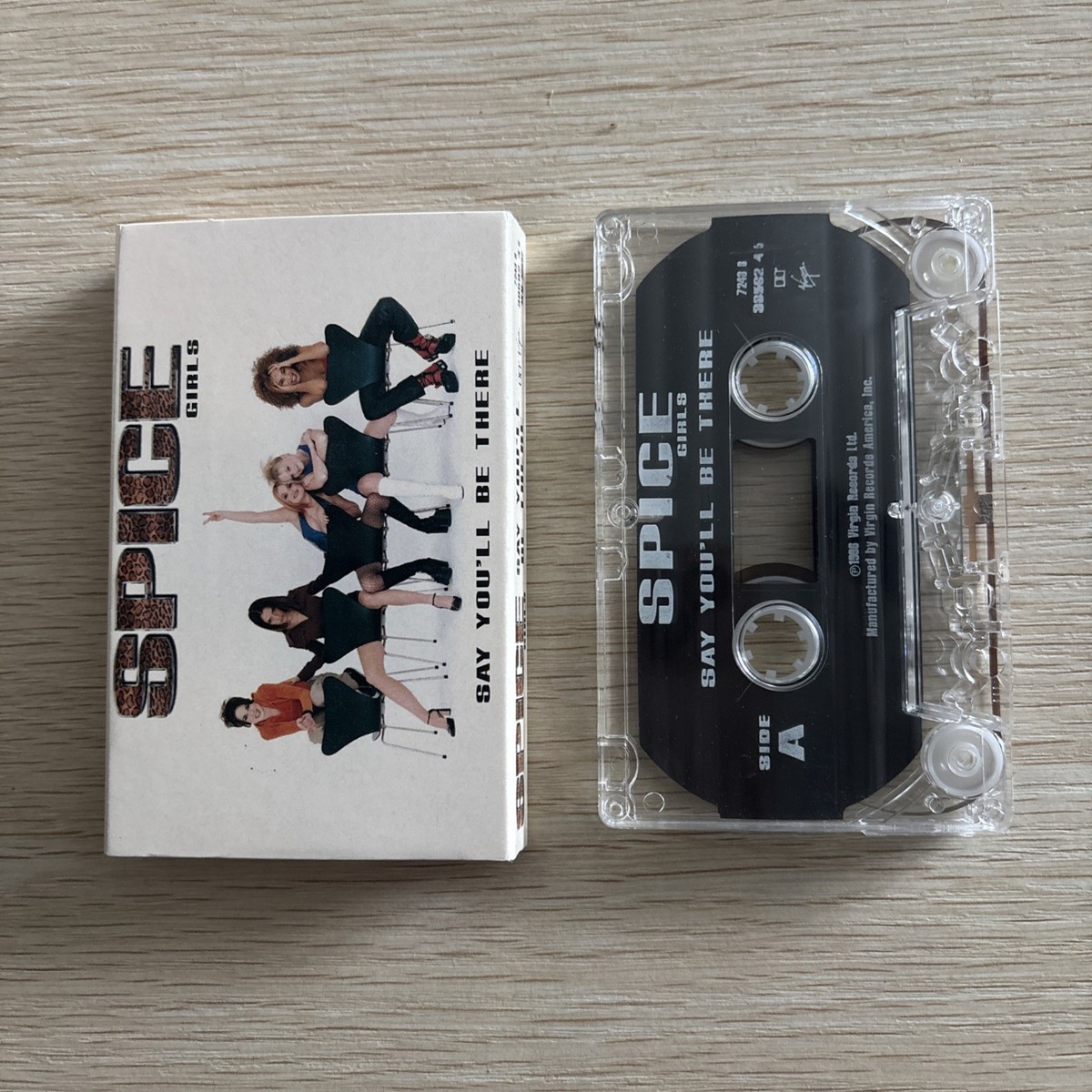 Spice Girls say you'll be there CASSETTE TAPE single | eBay