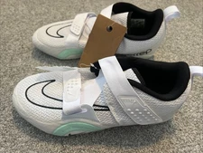 New Nike Womens Superrep Indoor Cycling Shoes Size 9.5 White