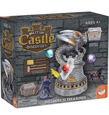 MindWare Dig It Up! Castle Discovery   Fantasy-Themed Excavation Kit for Kids