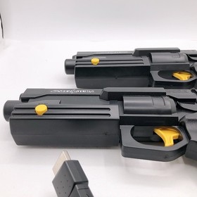 Sega Saturn Gun Controller Virtua Cop 2 HSS-0152 Lot of 2 CRT TV only Tested