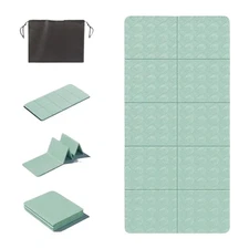 Foldable Yoga Mat – 72''×24'' / 31.5''×6mm Thick Ultra-portable