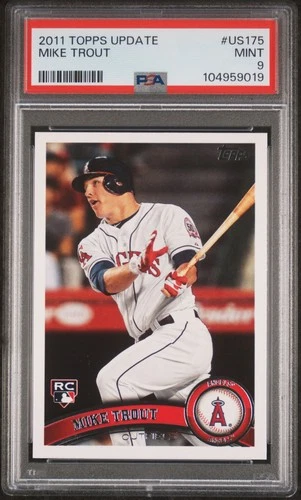 Update Mike Trout 2011 Topps Update Mike Trout #US175 Rookie