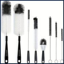 Bottle Cleaning Brush Set Long Handle for Wine Beer Thermos Jugs 8 Pcs