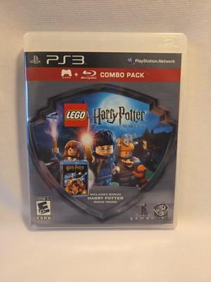 Lego Harry Potter Years 1-4 + Sorcerers Blu Ray Combo Pack (PS3 PlayStation 3) 