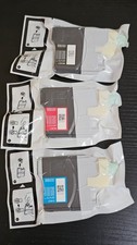 Genuine Brother LC61BK Black - Cyan - Magenta Ink Cartridges - Pack of 3