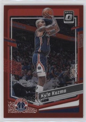2023-24 Panini Donruss Optic Red Prizm 60/99 Kyle Kuzma #74 1a16
