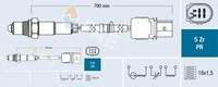 FAE 75158 Lambdasonde Lamdasonde FüR Audi FüR Seat FüR Skoda FüR VW