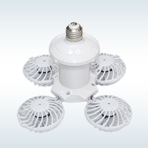 Wind Speed Adjustable LED Ceiling Fan Light Foldable Fan Lamp Living Room - Picture 9 of 10