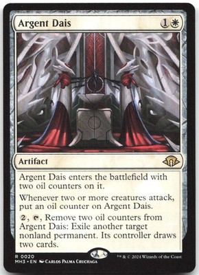 Argent Dais 20 Rare Modern Horizons 3 Magic: The Gathering Near Mint