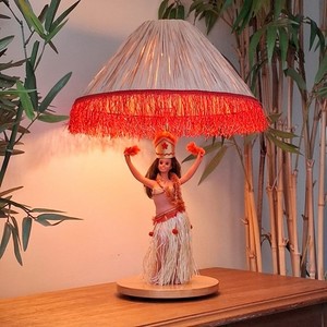 フラダンス女性像のランプ Hawaiian Hula Lamps | eBay