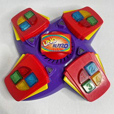UNO Blitzo Electronic Fast-Paced Card Game Lights & Sounds Tested