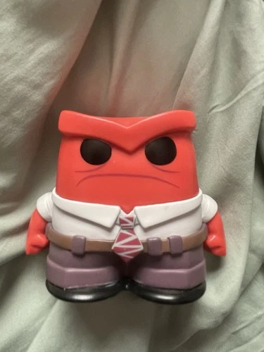 Funko Pop! Disney Inside Out: Anger #136 Figure Rare Vaulted