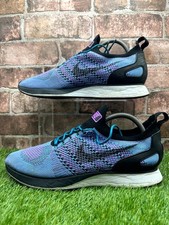Nike Air Zoom Mariah Flyknit Racer Sneaker Damen UK 7 Jade Violet Laufschuhe