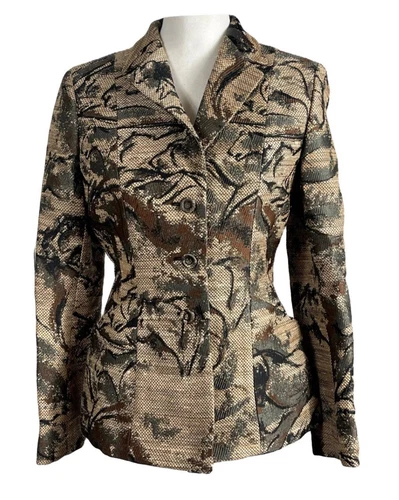 Blazer DIOR Bar misto seta taglia USA 8 EU 40. Mai indossato