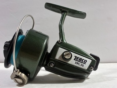 Zebco XRL 35 Spinning Reel Made in Japan ~ For Parts or Repair ~ Please Read