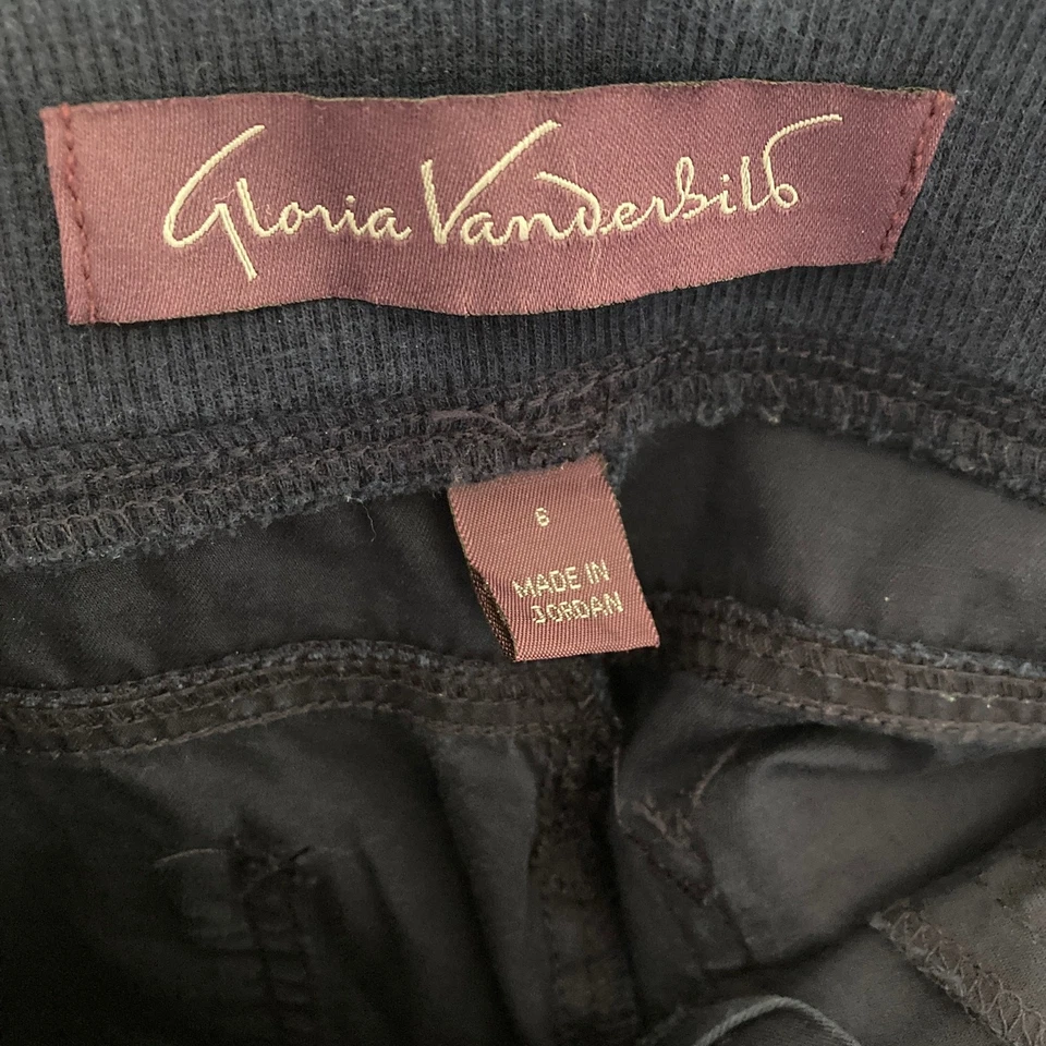 Pantalones Cortos Gloria Vanderbilt Mujer Talla 6 Azul Marino Carga  Foto 4 de 4