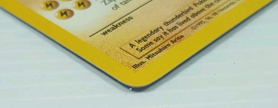 Zapdos Rare 30/62 Pokemon Fossil NM - Imagen 3 de 4