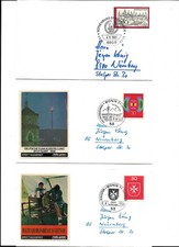 nachlass briefmarken deutschland ( FDC , Briefe, Postkarten )