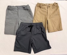 CAT  JACK JUMPING BEANS Lot of 3 BOYS SHORTS Polyester  Active Knit size 6
